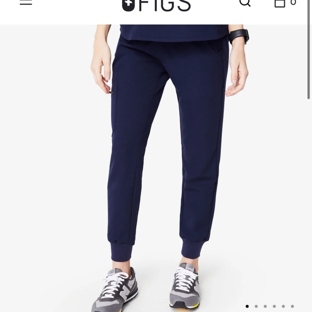 Petite small jogger pants Navy Blue
